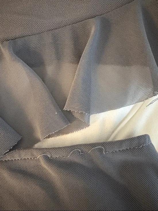 Blue/Grey Ruffle Set - Picture 3 of 4